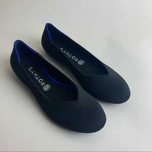 Like New✨✨Rothy’s Black round toe flats 10